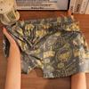 Pantalones Cortos de Algodón Sueltos para Estudiantes, Shorts Talla Grande, Ropa de Dormir para Niños, Calzoncillos Cuatro Esquinas Personalizados con Refuerzo de Algodón Puro
