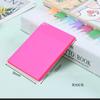Índice de cores fluorescente Morandi livro de notas coloridas transparente Post-it notas para os alunos podem ser repetidamente colado nota
