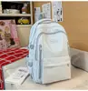 Mochila Escolar para Mujer, Estilo Coreano Ins Fresca Estilo Universitario Mochila de Colores Caramelo para Estudiantes de Secundaria y Preparatoria, Mochila Ligera de Gran Capacidad