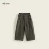 Pantalones Casuales para Niñas 2025 Otoño Nuevo Estilo Coreano Algodón Lavado Cómodos Amigables con la Piel Versátiles Modernos