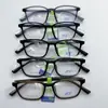 Armazones de Lentes de Memoria de Titanio de Borde Ancho Combinados al por Mayor, Lentes de Prescripción Vintage, Lentes de Alto Grado, Armazones de Lentes Danyang