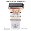 Adecuado para hebilla de Apple Watch Correa de silicona con banda de reloj incrustada de diamantes Hebilla de pasador de diseño original para iWatch