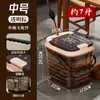 Cubo de Té Transparente Cubo de Residuos de Té Cubo Pequeño Doméstico para Té Cubo de Agua Residual para Mesa de Té Cubo de Drenaje para Bandeja de Té Accesorios para Juego de Té Grande