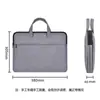 Maletín de Negocios con Logo para Hombre de Tela Oxford Bolsa para Computadora Impermeable Bolsa para Documentos de Conferencia de Información Impresión
