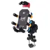Suporte de Celular Absorvente de Choque para Ciclismo ao Ar Livre em Motocicleta com Fixação de Oito Garras, Carregamento Sem Fio, Adequado para Entrega e Navegação em Motocicletas Elétricas