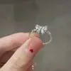 Venta Caliente Directo del FabricanteDiseño Dulce y de Hada, Estilo Abierto con Lazo de Princesa Tachonado de Diamantes, Se Puede Enviar Directamente