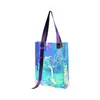 Bolsa Láser de PVC Bolso Colorido Personalizado Ins Sentido Avanzado Celebridad de Internet Promoción Publicitaria Transparente Bolso de Gelatina Bolso