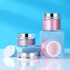 Nuevo acrílico rompehombros redondo recto cosméticos 153050g crema 100120ML spray botella para cuidado de la piel Loción puntos
