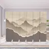 Biombo Estilo Chino para Sala de Estar, Oficina, Plegable Móvil para Bloquear Entrada de Dormitorio con Carácter "Fu" para Uso Doméstico