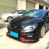 Adecuado para Nissan Sylphy Modificación de Labio Frontal Tamaño de Pala Frontal Esquina de Contorno Spoiler Frontal Tira Anticolisión y Antirrayaduras para Parachoques Delantero