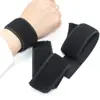 Correa elástica autoadhesiva sin hebilla correa de unión de velcro elástico protectores de pierna para juegos muñequeras faja elástica cierre de gancho y bucle