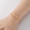 Pulsera Cruzada Personalizada Casual Ins Corea Moda Dongdaemun Brújula Retro Pulsera Voleibol de Mano Venta al por Mayor
