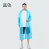 Capa de chuva EVA espessa, capa de chuva de peça única não descartável para adultos, adequada para viagens, caminhadas e patinetes elétricos, extra espessa e portátil