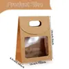 Bolso Fabricante Amazon Nuevo Bolso con Lazo de Papel Kraft Bolsa de Regalo Bolsa de Papel Universal Fuerte y Duradera
