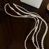 Yang Chaoyue Estilo Perla Personalidad Accesorio para el Cabello Abalorios Horquilla Larga Trenza Diadema Ins Horquilla Estilo Trendy Lujo Ligero