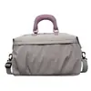 Bolsa de viagem para estudantes do sexo feminino, design simples, grande capacidade, leve, pode ser carregada no ombro ou na mão, adequada para viagens, lazer e uso diário.