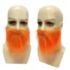 Festa Dançante Festa Barba Barba Preta Barba Laranja Barba Cinza Barba de Pirata Personagem Fantasia Barba