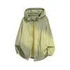 Chaqueta deportiva exterior con capucha para primavera y otoño, cortavientos de trabajo para hombre, chaqueta deportiva negra con protección solar, personalizable