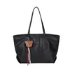 Bolsa Tote Retrô de Grande Capacidade para Mulheres 2025 Inverno Nova Versátil Leve Luxo Cor Contrastante Tendência Bolsinha de Ombro/Axila