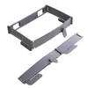 Estante plegable para basura de cocina, soporte de bolsa de plástico para pared sin taladro, soporte plegable de escritorio para bolsa de basura de almacenamiento