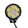 Nuevo faro de irradiación de aleación de aluminio para conducción de automóviles eléctricos plegables, accesorios para conducción nocturna, luz eléctrica para bicicleta a prueba de agua
