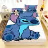 Nueva Sábana de Algodón Australiano con Punto de Dibujos Animados Linda Protector de Colchón con Funda de Almohada Estampada 0.9m
