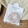 Nuevo Estilo 2025 Cuerda de Teléfono Fresca para el Cabello, Alto Valor Estético, Cuerda de Cabello Rosa Colorida, Accesorio Elástico para el Cabello Estilo Dulce Femenino