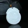 Venta al por mayor de fabricante jade afgano Kirin dragón y fénix auspiciosos par de colgantes de jade Guanyin Buda para hombres y mujeres