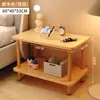 Mesa de Cabeceira, Simples e Moderna, para Uso no Quarto, Pequena Mesa de Armazenamento de Cabeceira, Adequada para Apartamentos de Aluguel, Mesa Lateral Simples para Sofá, Armário Lateral