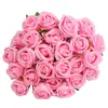 Ramo Artificial Estilo Ins de Rosas para Decoración de Fiesta Navideña, Arreglo de Boda, Reunión de Negocios de Alta Gama