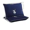 Juego de almohadas, almohada individual con funda, extraíble y lavable, apto para estudiantes y adultos, núcleo de almohada protector del cuello, se vende en pares