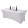 Capa de Mesa Elástica Amazon Transfronteiriça Toalha de Mesa Retangular Saia de Mesa para Banquete de Hotel Toalha de Mesa Descartável para Casa