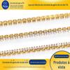 Fabricante Yili latão quatro garras garra densa garra de zircônia corrente pingente atacado diamante incrustado gema diy acessórios de joias