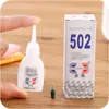 Oficina 502 Pegamento Super Fuerte Secado Rápido Pegamento Instantáneo Pegamento Universal Especial Adhesivo Reparación de Zapatos Zapatos al por Mayor