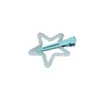 Pinza para el pelo de estrella de cinco puntas Dopamine Girl Súper Q Color Gelatina Estrella Clip de un carácter Dulce Clip sin marcas Clip para patillas laterales