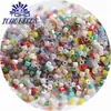 Miçangas de arroz importadas do Japão TOHO Dongbao 2mm miçangas de canto 2cut miçangas mistas material para pulseira colar com miçangas DIY feito à mão