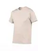 Camiseta de algodón de manga corta para hombre y mujer, verano, cuello redondo, corte ajustado, camiseta deportiva de talla grande, top, color liso, camiseta publicitaria