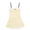 Vestido de Alcinha Feminino Elegante Estilo Europeu Transfronteiriço Moda Nova 2026 Textura Doce Fresca 7200304