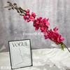 Flor artificial média Jacinto violeta linha flor material picareta de casamento alta estrada decorativa flor de seda flor artificial