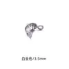 Hebilla de Plata de Ley S925, Hebilla de Acabado, Hebilla de Alambre, Accesorios para Joyería DIY Hechos a Mano, Pulsera de Cuentas, Material para Collares