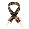 Accesorios para Bolsos de Hombro Ancho Jacquard con Forma de Diamante de Nuevo Estilo Transfronterizos Correa Decorativa de Repuesto para Bolso Cruzado Correa de Mochila