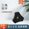 Interruptor de Equipamento Mecânico Manípulo Triangular de Aperto Manual Acessórios para Máquinas-Ferramenta Industriais Manípulo de Baquelite Furo Passante Rotativo M8/6*40