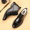 Zapatos de Algodón para Hombre 2025 Nuevos Zapatos Gruesos Cálidos con Forro de Felpa para Hombres de Mediana Edad y Mayores Papá Zapatos de Algodón Venta al por Mayor