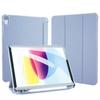 Adequado para ipadair4 / 5 slot para caneta capa protetora plana Pro11 capa de couro 10 geração ipad capa protetora 12.9 capa macia