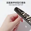 Tira de Lixa para Unhas, Ultra Resistente ao Desgaste, Lavável, Grão Grosso, Grão Fino, Lixa Moldadora de Unhas, Polimento Rápido, Tira de Esfregar Ferramenta de Manicure