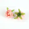 Cabeças de Flores de Rosa de Seda Materiais para DIY Materiais Artesanais Acessórios de Cabelo Decorações de Casamento Flores Artificiais Acessórios de Tecido Atacado