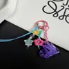 Nuevo Colgante de Corazón de Nube Degradado Soñador Accesorio de Diseño Creativo para Bolsas, Llaves de Coche y Fundas de Auriculares