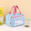 Bolsa Lonchera de Dibujos Animados Kulomi Pez Feo Bolsa de Mamá Gran Capacidad Aislamiento Bolso de Mano Lonchera para Estudiantes Bolsa de Picnic Bolsa de Hielo