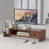 Soporte para Monitor Escritorio de Computadora Base de Escritorio Soporte para Pantalla de Laptop Base Elevable de Fijación Pantalla
