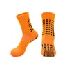 Calcetines de fútbol de entrenamiento profesionales para hombre, calcetines deportivos con planta de rizo, calcetines antideslizantes con puntos de goma, calcetines transpirables y absorbentes de sudor de media pantorrilla al por mayor